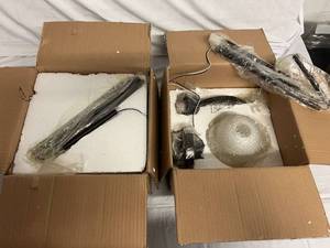 2 Provincial Bronze Allister Mini Pendant Ceiling Light