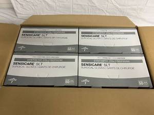 4 x 50ct Boxes of Sensicare Surgical Gloves - Large