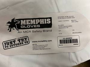 12ct Pack of MCR Gloves