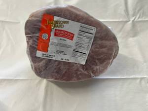 E. 8.10lbs Fully Cooked Smoked Ham
