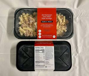 G. 2x 1.69lbs Family Meal Ziti Parmesan wItalian Sausage(Target)