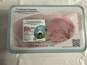 C. 10x 3.2oz Grass Fed Burgers