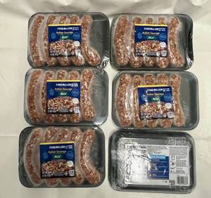 G. 6x 1lb Mild Italian Sausge