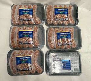 G. 6x 1lb Mild Italian Sausge