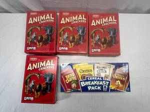 4 Boxes of Animals 1 Breakfast Pack(8pouches)