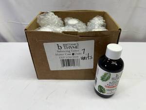 7x 4oz Brittanies Thyme Organic Facial Toner