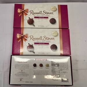3x 9.4oz Russell Stover Truffles