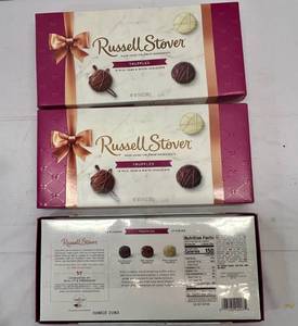 3x 9.4oz Russell Stover Truffles