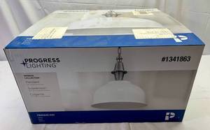 Progress Lighting-Impress Collection Pendant-White