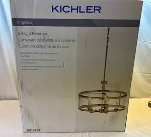 Kichler 5 Light Pendant-Angelica