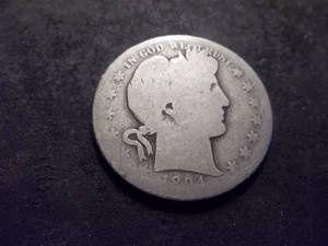 1894 S Barber Half Dollar