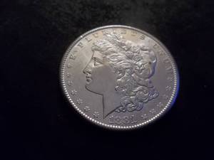 1881 S Morgan Silver Dollar