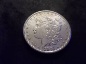 1882 S Morgan Silver Dollar