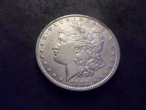 1883 Morgan Silver Dollar