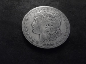 1889 O Morgan Silver Dollar