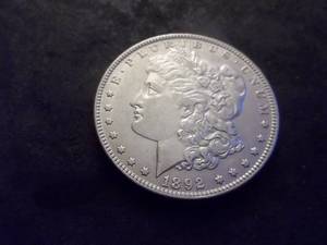 1892 Morgan Silver Dollar