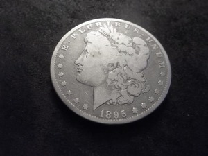 1895 O Morgan Silver Dollar