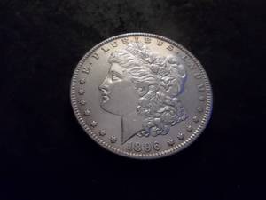 1896 Morgan Silver Dollar