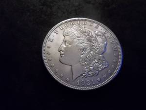1921 Morgan Silver Dollar