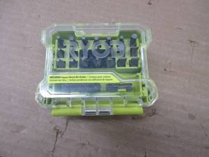 lot 40 image: RYOBI 22 PC. 1 Diamond Grit Impact Drive Bits SLIGHTLY USED