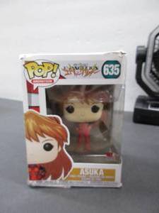 lot 56 image: Funko Pop Animation Evangelion - Asuka Langley Soryu NEW, BOX IS DAMAGED
