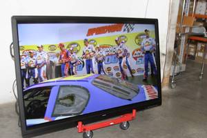 lot 18 image: Sharp Aquos 80 Commercial-Grade Full HD 1080p Interactive Display Monitor - Model PN-C805B