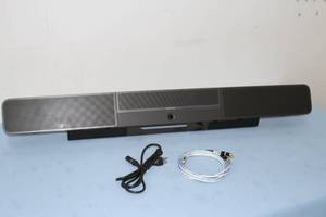 lot 20 image: Crestron UC Smart Audio Soundbar Sound Bar with Built-in Video Camera