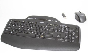 lot 48 image: Logitech MK710 Performance Full-Size Wireless Keyboard and Mouse Combo