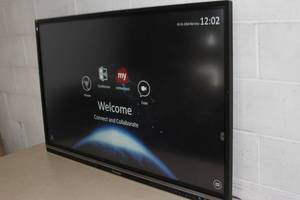 lot 72 image: ViewSonic 55 ViewBoard 4K Interactive Display Monitor - Model IFP5550-2