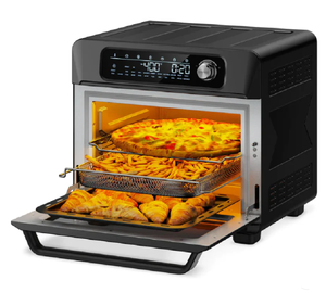 lot 21 image: Paris Rhne Digital Air fryer Oven AF006, Combo 26QT for 12 Pizza