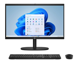 lot 38 image: HP 21.45 Windows 11 S All-in-One Desktop Intel Processor J5040 8GB RAM 128GB SSD 2GHz