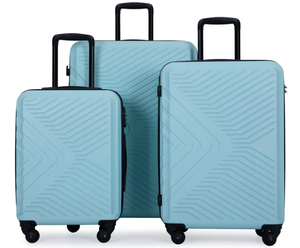 lot 99 image: 3PCS Travelhouse Luggage Sets, Expandable Hardside Suitcases