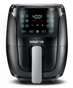 lot 154 image: Gourmia 4 Qt Digital Air Fryer with Guided Cooking