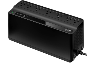 lot 162 image: APC UPS Battery Backup and Surge Protector, 600VA300 Watts Backup Battery Power Supply