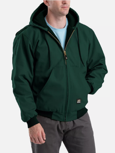 lot 199 image: Berne Heritage Mens Hooded Heavyweight Work Jacket