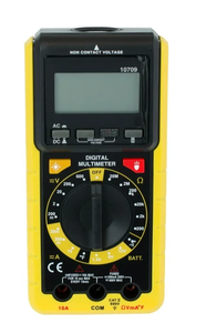 lot 347 image: EverStart Professional Automotive 300 Volt Digital LCD Multimeter