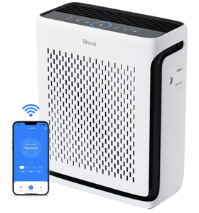 lot 435 image: LEVOIT Air Purifiers for Home Large Room Bedroom Up to 1110 Ft with Air Quality and Light Sensors