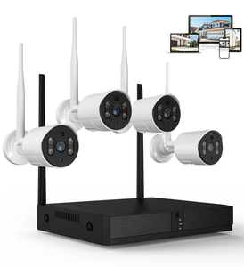 lot 581 image: 4PCS Topvision Wired Security Camera System, 8CH 3MP NVR, 1080P Surveillance Cameras with Color Night Vision