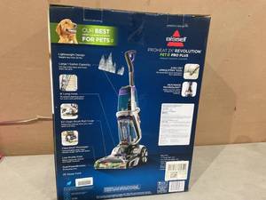 lot 297 image: BISSELL ProHeat 2X Revolution Pet Pro Plus, 3588F, Upright Deep Cleaner, 30-minute Dry Time