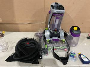 lot 299 image: BISSELL ProHeat 2X Revolution Pet Pro Plus, 3588F, Upright Deep Cleaner, 30-minute Dry Time
