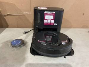 lot 301 image: Shark AV1010AE IQ Robot Vacuum with XL Self-Empty Base, Bagless, 45-Day Capacity, Advanced Navigation