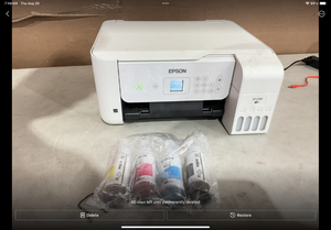 lot 324 image: Epson EcoTank ET-2720 Wireless Color All-in-One Supertank Printer