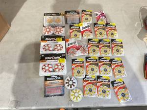 lot 399 image: LOT OF Hearing Aid Batteries