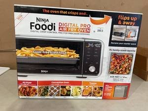 lot 246 image: Ninja SP201 Digital Air Fry Pro Countertop 8-in-1 Oven with Extended Height