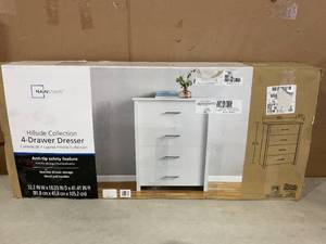lot 251 image: Mainstays Hillside 4-Drawer Dresser