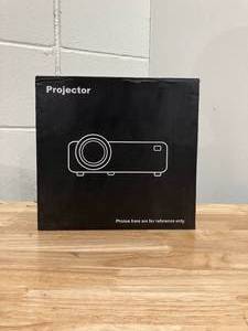 lot 588 image: DR.J Professional Mini Projector with Bluetooth 5.1 and 100 Screen