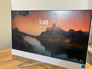 lot 35 image: HP 24 Windows 11 Touch All-in-One Desktop Intel Core i3-1215U 8GB RAM 256GB SSD 1.2GHz