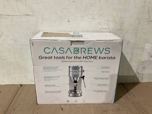 lot 213 image: CASABREWS Espresso Machine 20 Bar, Professional Espresso Maker with Milk Frother Steam Wand