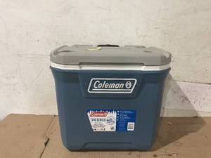 lot 217 image: Coleman 316 Series 60QT Hard Chest Wheeled Cooler