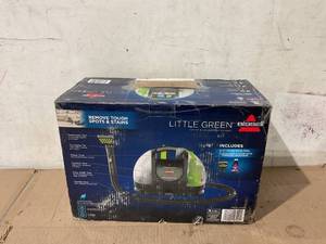 lot 265 image: BISSELL Little Green Portable Carpet Cleaner